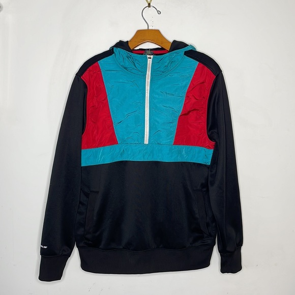 Vintage 80’s look Xersion 1/4 zip pullover hoodie - Picture 2 of 5